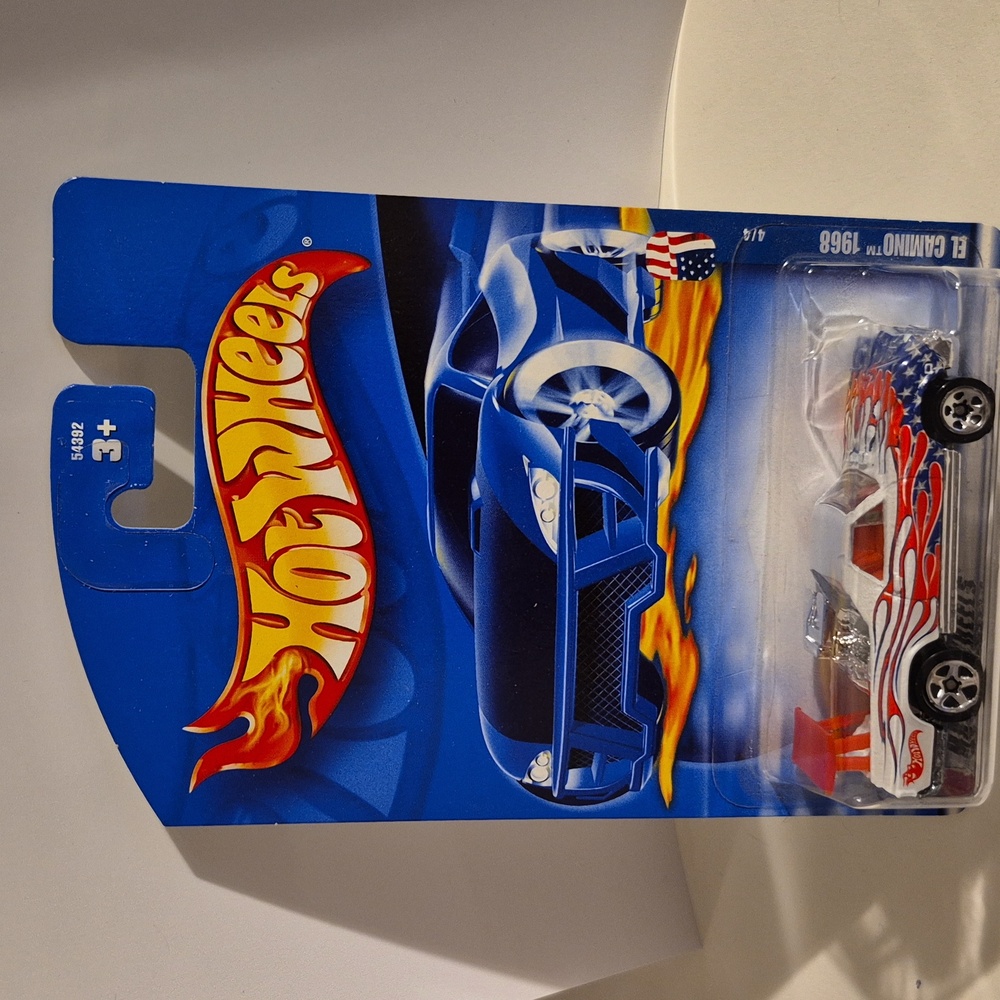 D4  Hot Wheels 68  Chevy El Camino with shipping protector
